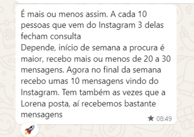 Relato de conversão de consultas